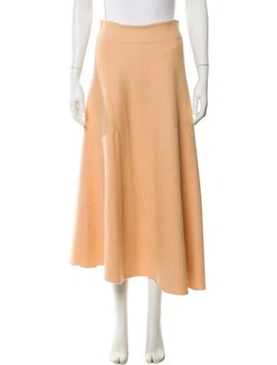Pre-owned Jil Sander Midi Length Skirt In Neutral