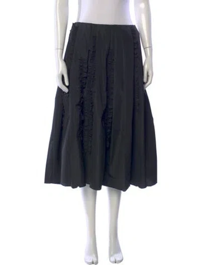 Pre-owned Jil Sander Midi Length Skirt W/ Tags In Gray