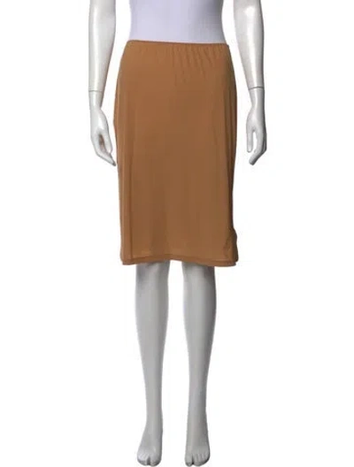 Pre-owned Jil Sander Midi Length Skirt W/ Tags In Neutrals