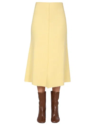 JIL SANDER MIDI SKIRT