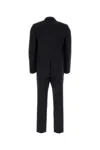 Jil Sander Midnight Blue Wool Suit In Black
