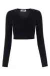 Jil Sander Cropped Wool Sweater