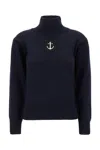Jil Sander Sweater Wool Contrasting Patch In 402