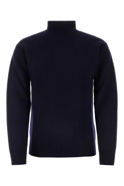 Jil Sander Midnight Blue Wool Sweater