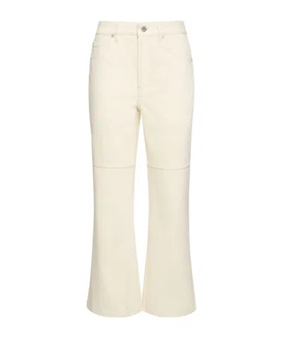 Jil Sander Mid-rise Jeans In White