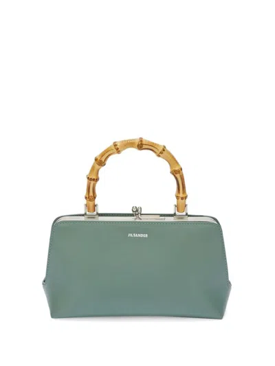 Jil Sander Mini Goji Tasche In Verde