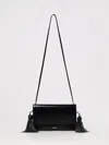Jil Sander Tassel Crossbody Bag In Black