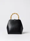 Jil Sander Goji Square-shaped Top Handle Bag In 黑色
