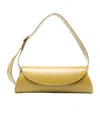 Jil Sander Mini Cannolo Leather Shoulder Bag In Multicolor