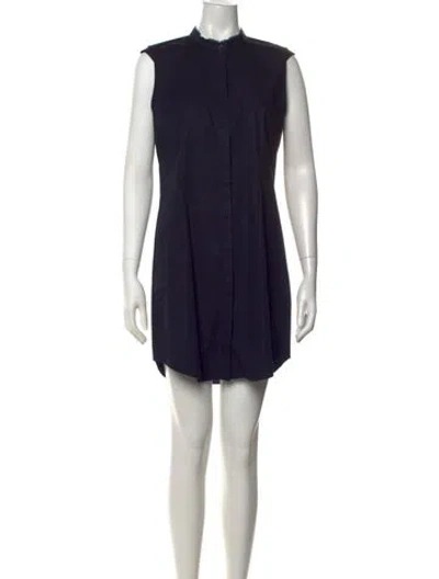 Pre-owned Jil Sander Mini Dress In Black