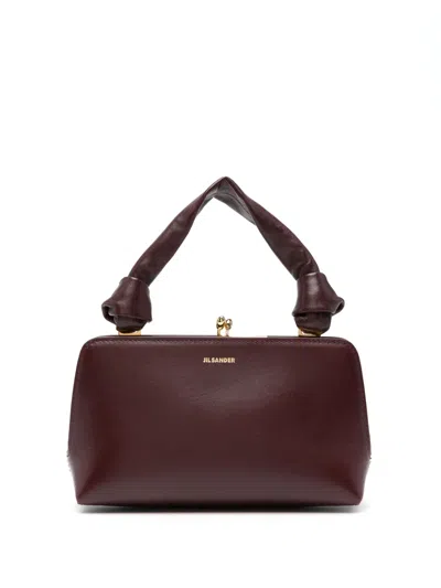 Pre-owned Jil Sander Mini Goji Tote Bag In 红色