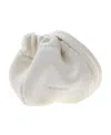 Jil Sander Mini Ripple Pouch In White