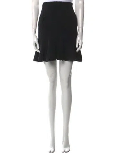 Pre-owned Jil Sander Mini Skirt In Black