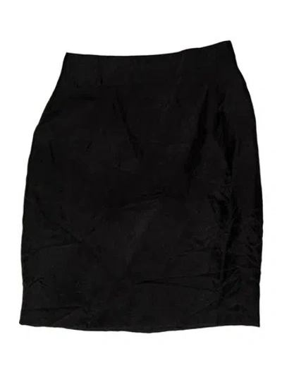 Pre-owned Jil Sander Mini Skirt In Black