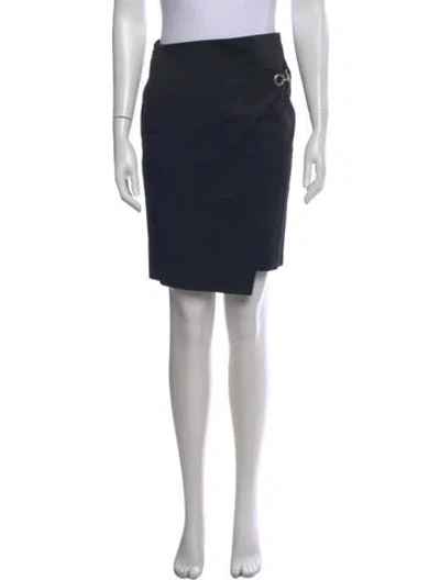 Pre-owned Jil Sander Mini Skirt In Black