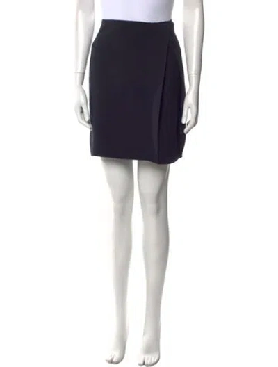 Pre-owned Jil Sander Mini Skirt In Blue