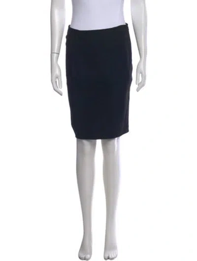 Pre-owned Jil Sander Mini Skirt In Blue