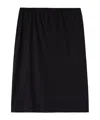 Jil Sander Mini Under Skirt In Black