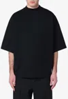 Jil Sander Basic Crewneck T-shirt In Black