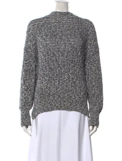 Pre-owned Jil Sander Mock Neck Sweater In Black