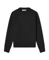 Jil Sander Mock-neck Wool Jumper In Black