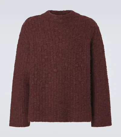 JIL SANDER MOHAIR AND ALPACA-BLEND SWEATER