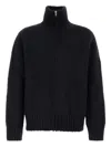 Jil Sander Midnight Blue Mohair Blend Cardigan In Blue