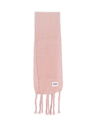 Jil Sander Mohair-blend Scarf - Pink