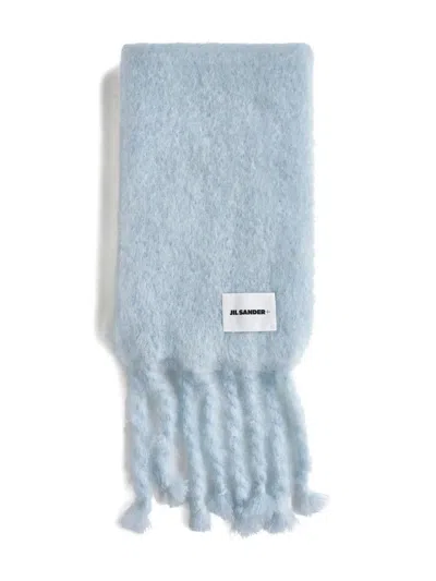 JIL SANDER MOHAIR-BLEND SCARF