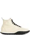 Jil Sander Moon High-top Leather Sneakers In Multi