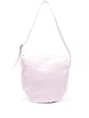 Jil Sander Medium Crinkled Leather Shoulder Bag