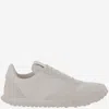Jil Sander Satin-effect Nylon Sneakers With Suede Trim And Rubber Sole