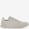 Jil Sander Women White Leather And Suede Moon Sneakers In Neutral