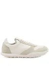 Jil Sander Women White Leather And Suede Moon Sneakers In White
