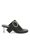 Jil Sander Mule Shoe In Black