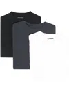 Jil Sander Multi Color 3-pack T-shirt In Black
