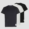 Jil Sander 3-pack Cotton T-shirt In Multi