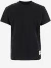 Jil Sander Set Of Three Cotton T-shirts In Multi