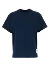 Jil Sander Set Of Cotton T-shirts With Short Sleeves In Blue
