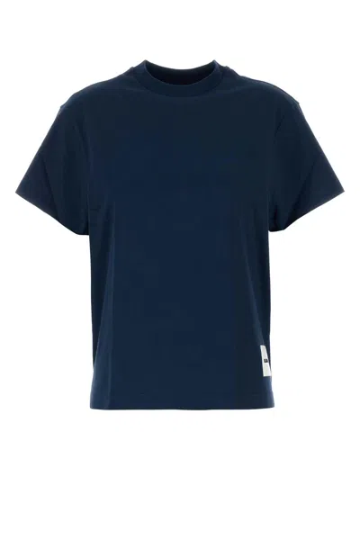 Jil Sander Multicolor Cotton T-shirt Set In Blue