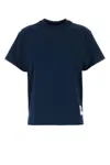Jil Sander Set Of Cotton T-shirts With Short Sleeves In Brown