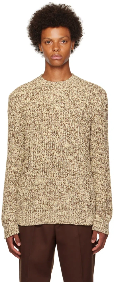 Jil Sander Multicolor Crewneck Sweater In 964 - Open Miscellan