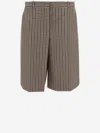 Jil Sander Multicolor Wool Short Pants