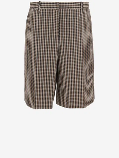 Jil Sander Multicolor Wool Short Pants