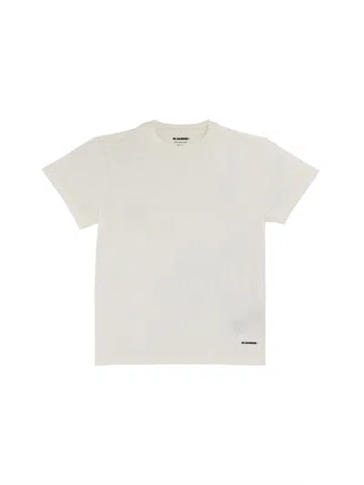 Jil Sander Multicolour Cotton T-shirt In White