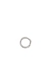 Jil Sander Multi-layer Handcrafted Ring In Metallic