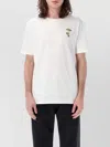 Jil Sander Mushroom Embroidered Crew Neck Short Sleeve In White