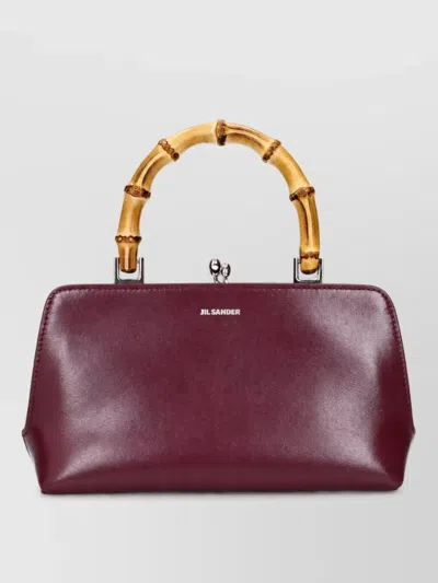 Jil Sander Na Leather Clutch Bag