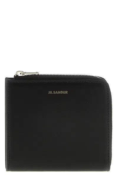 Jil Sander Nappa Wallet In Brown