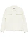 Jil Sander Long-sleeve Jacket In White